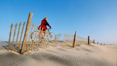 Bicycling on Assateague Island