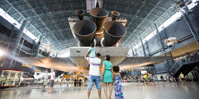 National Air and Space Museum, Udvar Hazy, Smithsonian, Fairfax, Virginia