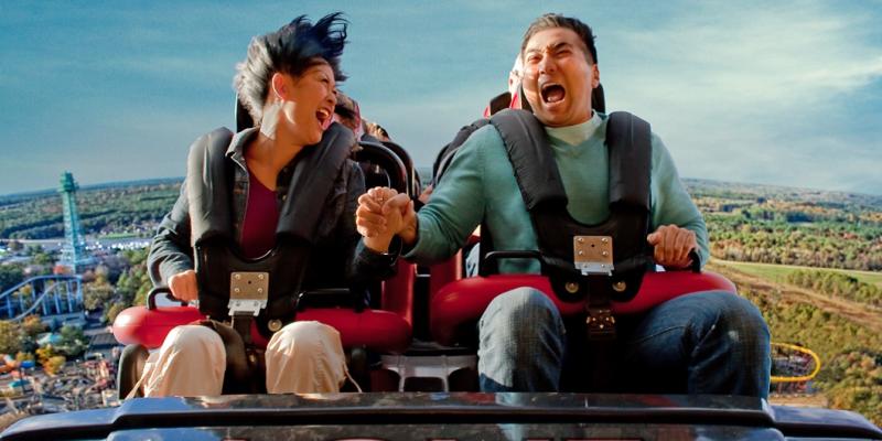 Kings Dominion, roller coaster, Intimidator, Virginia, theme park