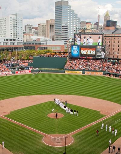 Camden Yards, Baseball, stadium, Baltimore, Maryland